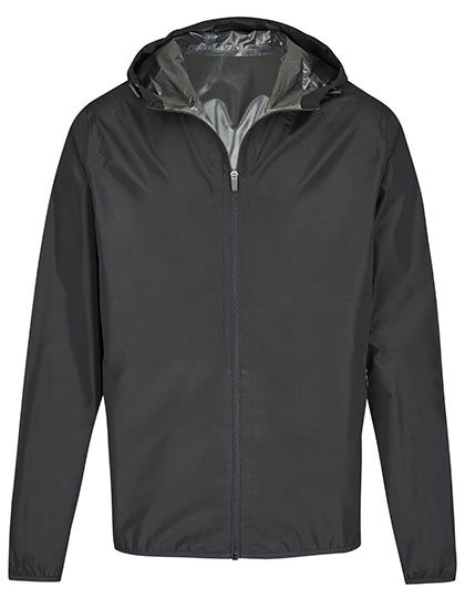 Miners mate my mate - Unisex Hooded Windbreaker in Black