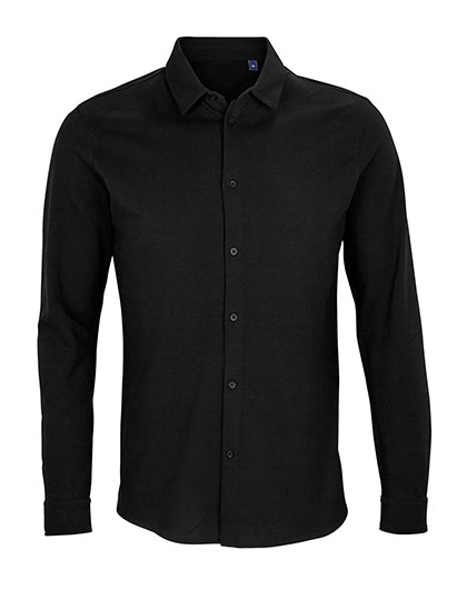 Men's Cotton Pique Shirt Basile — besticken oder bedrucken lassen