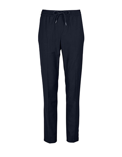 NEOBLU Women's Elasticated Waist Suit Trousers Germain in Night
