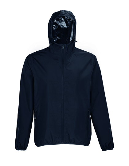 Unisex Waterproof Windbreaker Jacket Andrea — besticken oder bedrucken lassen