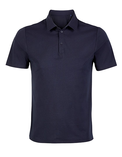 NEOBLU Men's Mercerised Jersey Polo Shirt Relax Oscar in Night