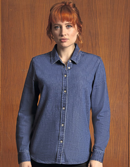 Women's High-End Denim Shirt Bennett – 100% Baumwolle