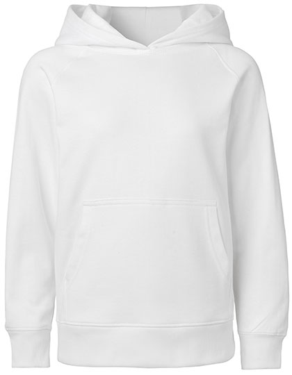 Neutral Kids' Hoodie in White