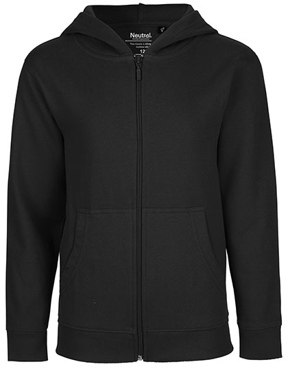 Kids' Zip Hoodie — besticken oder bedrucken lassen