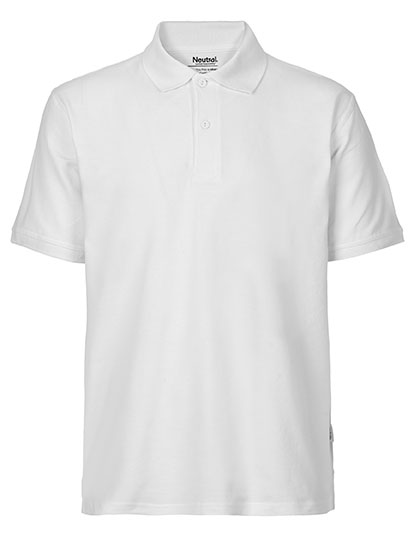 Neutral Men's Classic Polo in White