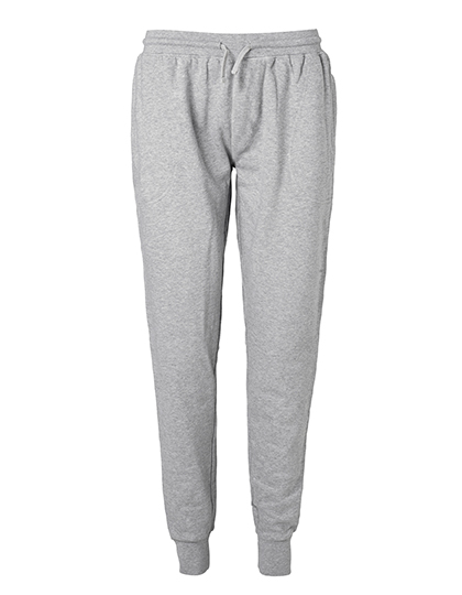 Neutral Sweatpants With Cuff And Zip Pocket in Sport Grey