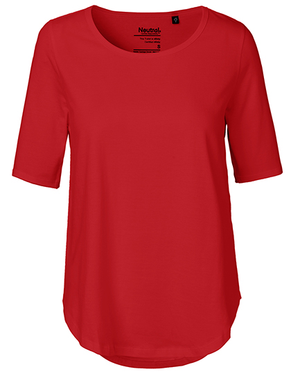 Neutral Ladies' Half Sleeve T-Shirt in Red