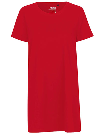 Neutral Ladies' Long Length T-Shirt in Red