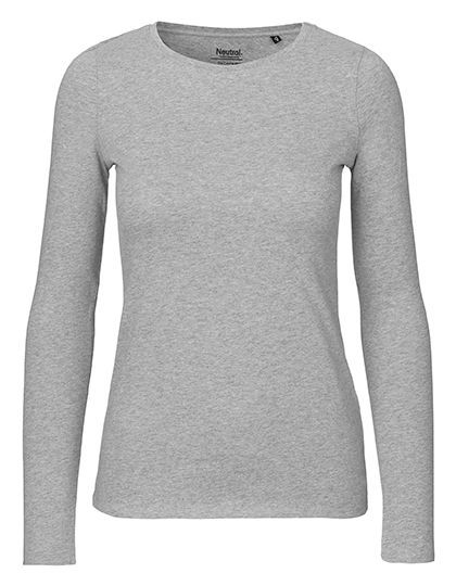 Neutral Ladies' Long Sleeve T-Shirt in Sport Grey