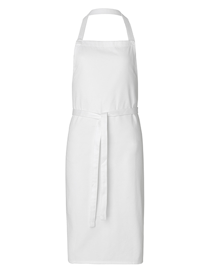 Neutral Kids' Kitchen Apron in White