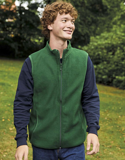 Neutral Recycled Fleece Vest