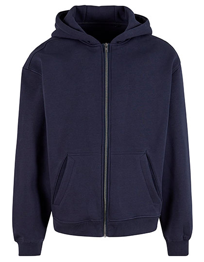 Oversized Zip Hoody – 70% Baumwolle / 30% Polyester
