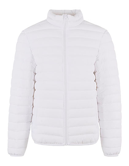 New Morning Studios Light Puffer Jacket in White