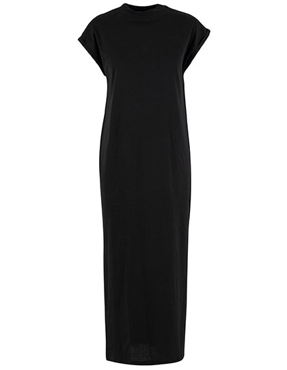 New Morning Studios Ladies Long Extended Shoulder Dress