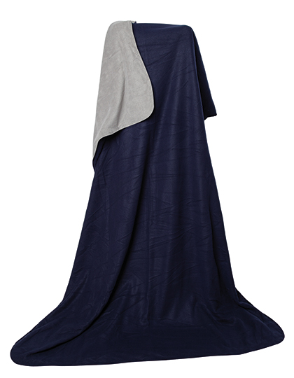 Duodecke Fleece/Coral — besticken oder bedrucken lassen