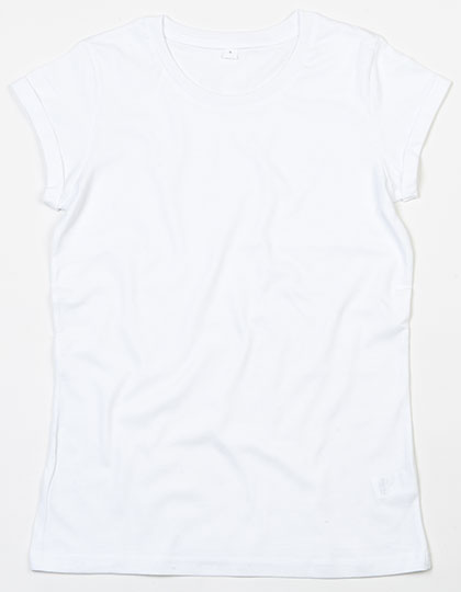 Mantis Women's Roll Sleeve T in White