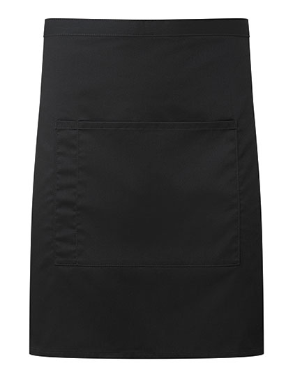 Colours Mid Length Apron with Pocket — besticken oder bedrucken lassen