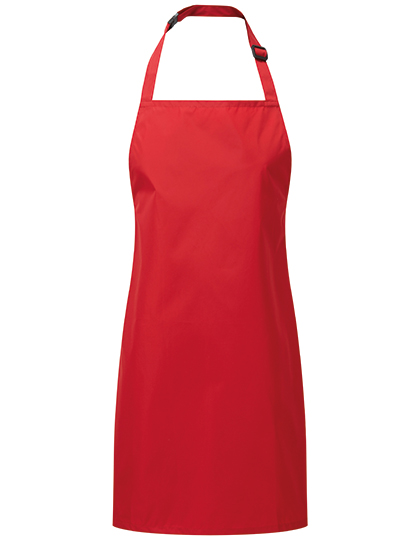 Premier Workwear Childrens' Waterproof Apron in Red (ca. Pantone 201C)