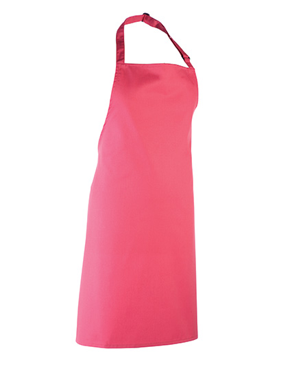 Premier Workwear Colours Collection Bib Apron in Fuchsia (ca. Pantone 219C)