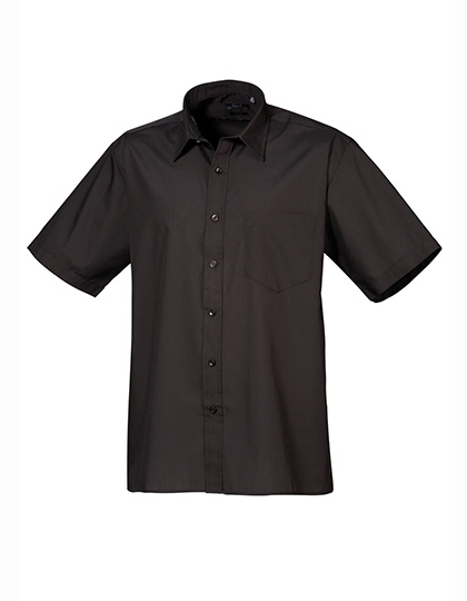 Premier Workwear Men's Poplin Short Sleeve Shirt