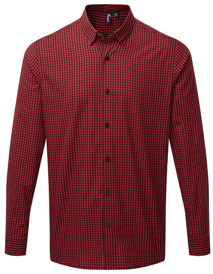 Premier Workwear Men's Maxton Check Long Sleeve Shirt