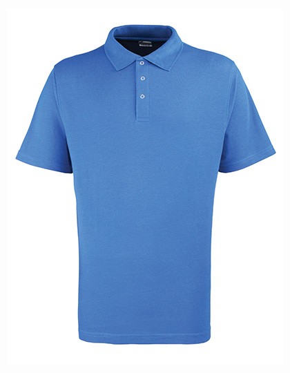 Premier Workwear Workwear Stud Polo in Royal (ca. Pantone 7686C)