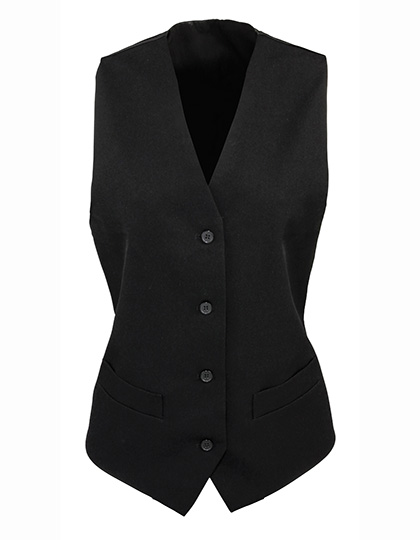 Premier Workwear Women's Lined Polyester Waistcoat