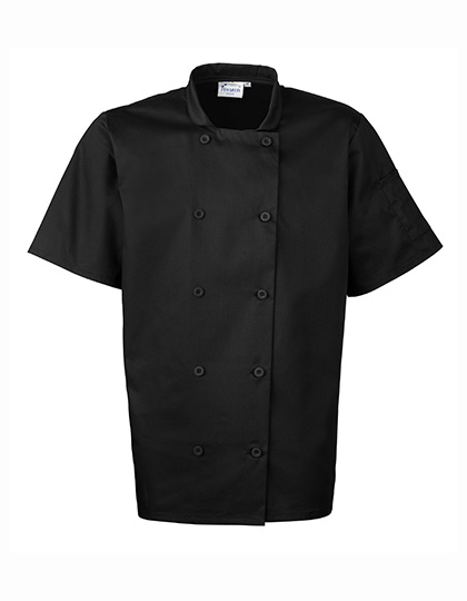 Premier Workwear Short Sleeve Chef's Jacket
