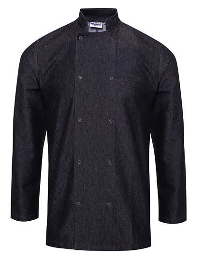 Premier Workwear Denim Chef's Jacket
