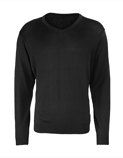 Premier Workwear Men's V-Neck Knitted Sweater