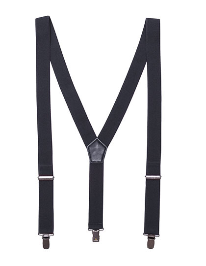 Premier Workwear Clip On Trousers Braces/Suspenders in Steel (ca. Pantone Cool Grey 11C)