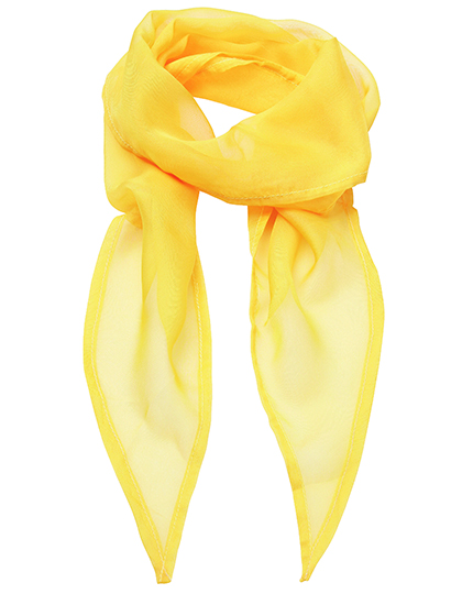 Women's Colours Collection Chiffon Scarf – 100% Polyester