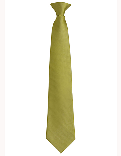 Premier Workwear Colours Orginals Fashion Clip Tie in Grass (ca. Pantone 7761C)