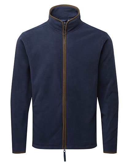 Premier Workwear Men's 'Artisan' Fleece Jacket in Navy (ca. Pantone 533C)