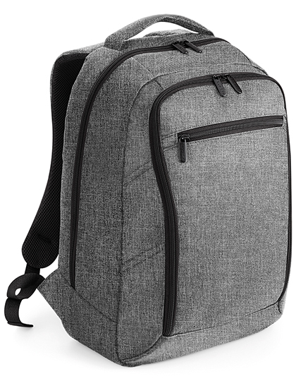 Quadra Executive Digital Backpack in Grey Marl