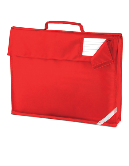 Quadra Junior Book Bag in Bright Red