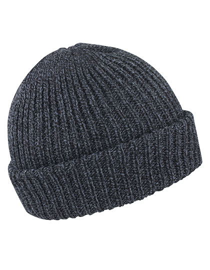 Result Winter Essentials Whistler Hat in Heather Grey Fleck