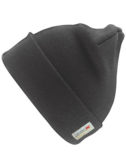 Result Winter Essentials Heavyweight Thinsulate™ Woolly Ski Hat in Charcoal Grey