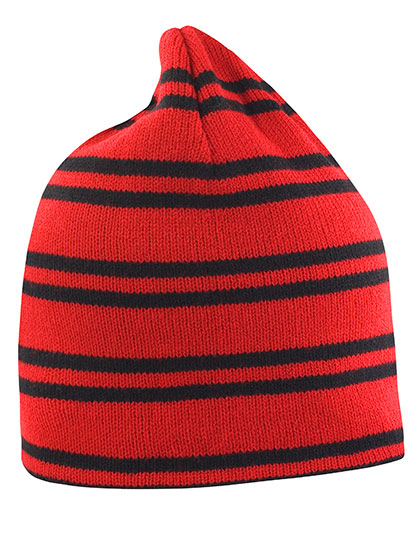 Result Winter Essentials Team Reversible Beanie in Red