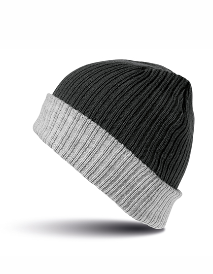 Double Layer Knitted Hat — besticken oder bedrucken lassen