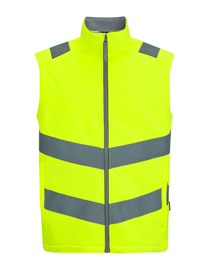 Regatta High Visibility Hi-Vis Pro Contract Ablaze Softshell Bodywarmer