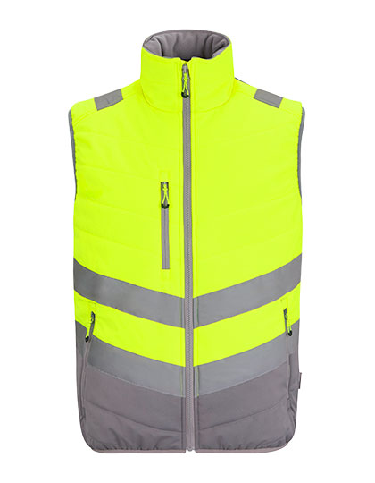 Regatta High Visibility Hi-Vis 2-Tone Thermal Baffle Bodywarmer