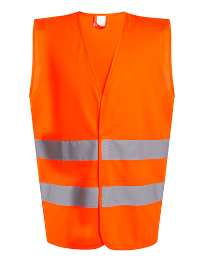 Regatta High Visibility Essential Hi-Vis Easy Print Vest in Orange