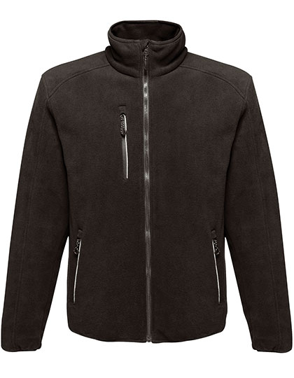 Regatta Professional Omicron III Waterproof Breathable Fleece Jacket in Black