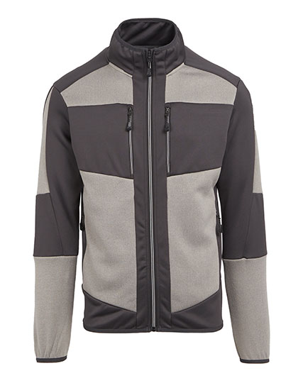 Regatta Professional E-volve Unisex Knit Effect Stretch Midlayer Jacket in Mineral Grey