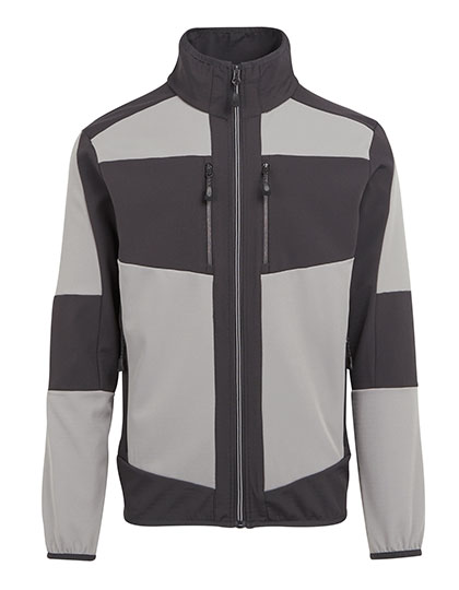 Regatta Professional E-volve Unisex 2-Layer Softshell Jacket in Mineral Grey