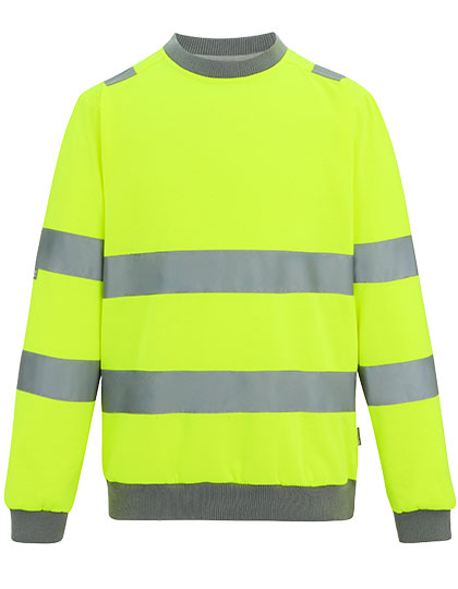 Hi-Vis Pro Contract Crew Neck Sweatshirt — besticken oder bedrucken lassen