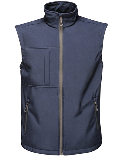 Regatta Professional Men's Octagon II Printable Softshell Bodywarmer in Navy