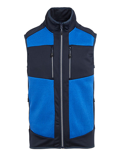 E-volve Unisex Knit Effect Stretch Bodywarmer — besticken oder bedrucken lassen