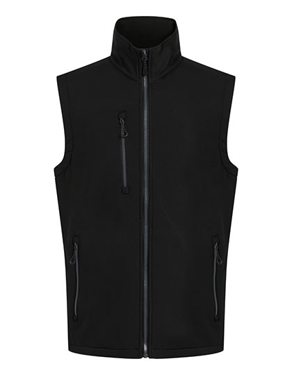 Regatta Professional Navigate 2-Layer Softshell Bodywarmer in Black